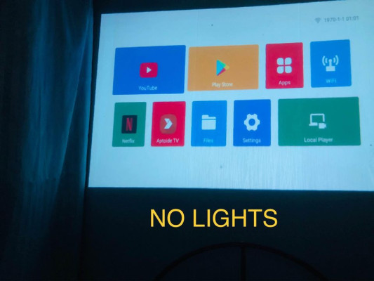 SMART PROJECTOR with YOUTUBE, NetFlix