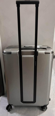 Samsonite Evoa Luggage 69cm Brushed Silver