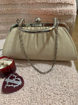 Fresh water pearl Accesories and Small Clutch Bag