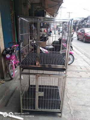 304 stainless dog cage