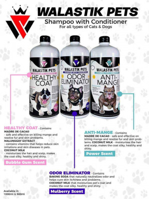 Walastik Pets Shampoo and Conditioner