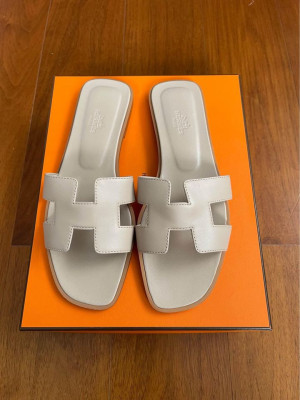 Authentic Hermes Oran Sandals