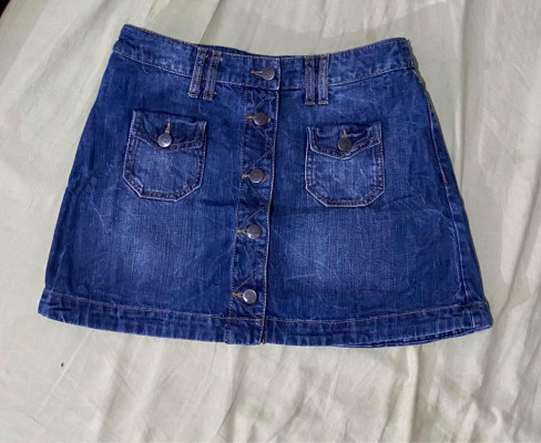 Mango Denim Skirt