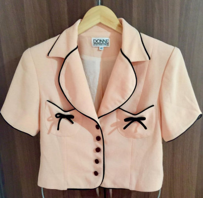 Italian Brand Crop Blazer