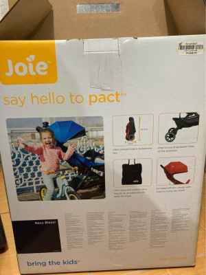 Preloved Joie meet pact stroller (free stroller pad)