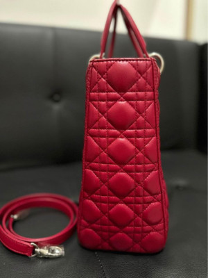 Christian Dior bag Cherry red