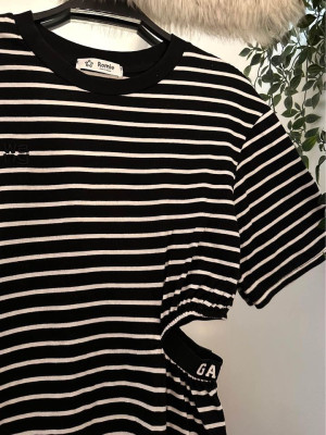 Stripes T Shirt Dress