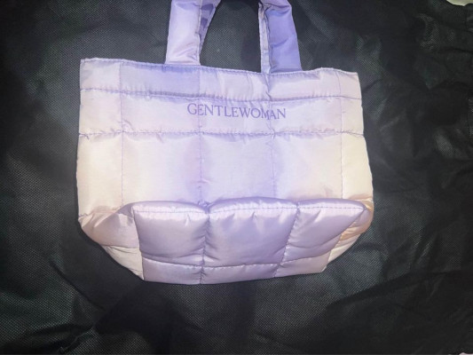 GENTLEWOMAN Micro Puffer Bag (Purple)