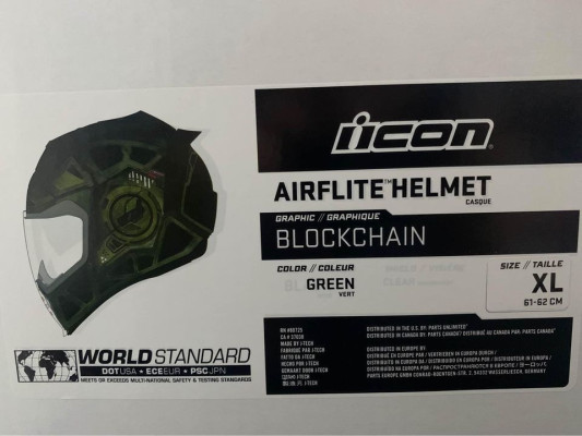 Icon Airflite “Blockchain” Green