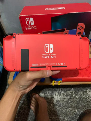 NSW v2 super mario red and blue edition