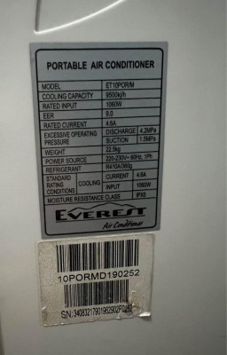Everest portable aircon