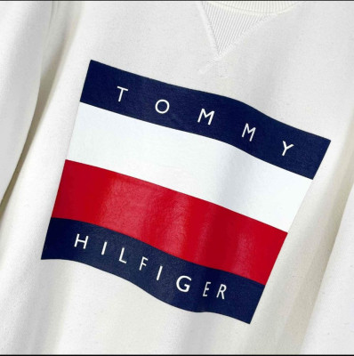 🔥 Tommy Hilfiger Crewneck Jacket (Big Flag)
