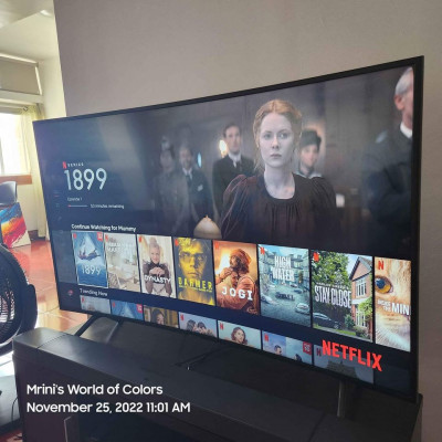 Samsung Curve UHD Smart TV 55"