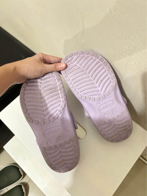 Classic lavender crocs