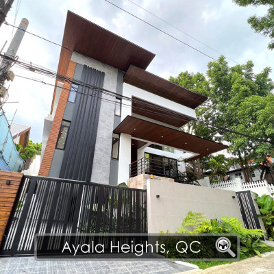 Ultramodern Spotless House and Lot for Sale in Ayala Heights, Quezon City