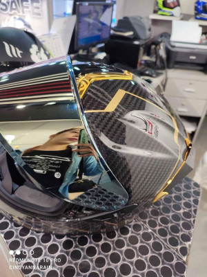 Rush For Sale Spyder Helmet Carbon Fiber