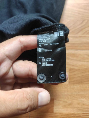 UNIQLO Polo Shirt Black XL