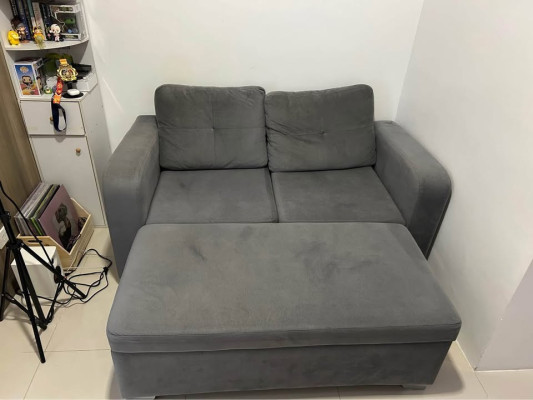 sofa with compartment