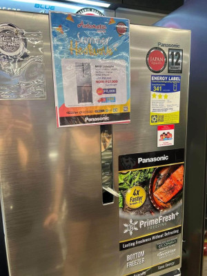 Panasonic 9 cu.ft, Bottom Freezer, No Frost, Inverter (2nd hand)