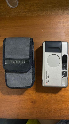 Digital Film Cameras (Contax T2, Olympus AF-1 Super)