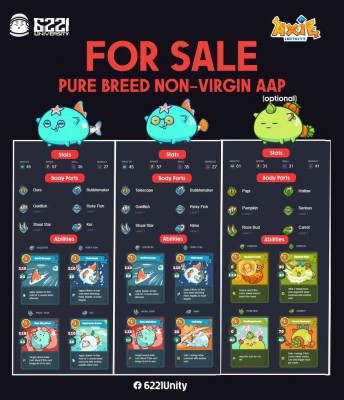 For Sale Axie Teams
