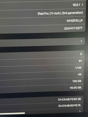 iPad Pro M1 11" 128GB