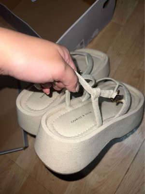 Charles & Keith Platform Sandals