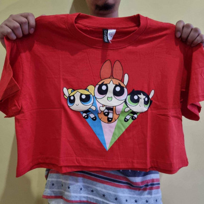 Divided Loose Hanging Crop Top