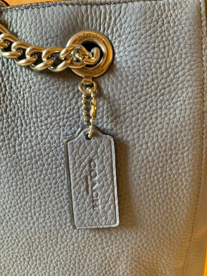 Coach Marlie Tote in periwinkle