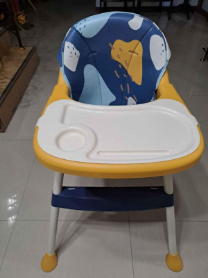 KIDS ROOM LEATHER HIGH CHAIR