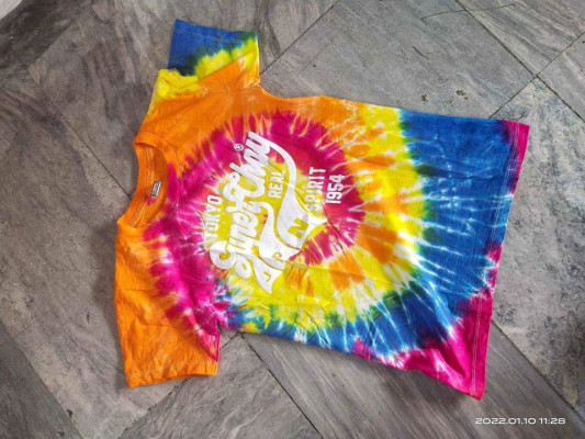 ORIGINAL TIE DYE T SHIRT UNISEX THAILAND MADE