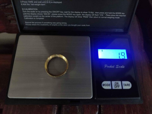 18k Saudi Gold Ring