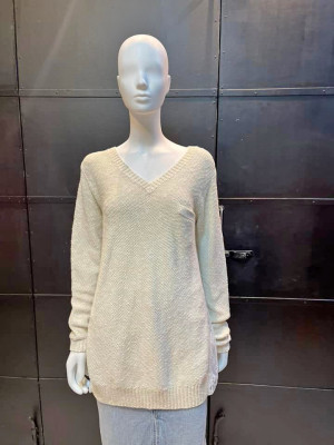 𝘚𝘈𝘊𝘈𝘐 𝘓𝘜𝘊𝘒 LACE COMBINATION CROCHET KNIT PULLOVER