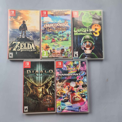 Nintendo Switch Lite Gray + Loose games