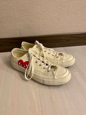 CDG X Converse Low In Cream