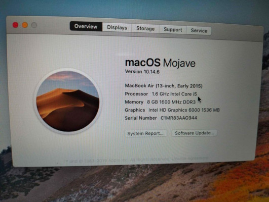 Apple MacBook Air 2015