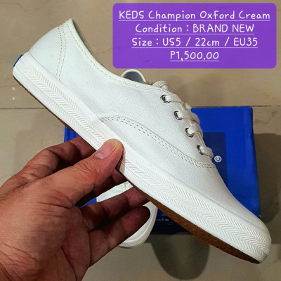 BNEW KEDS Champion Oxford Cream