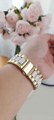 Ladies runway oversized boyfriend watch