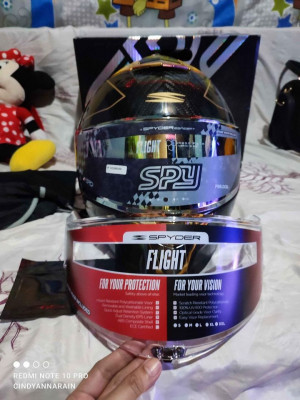 Rush For Sale Spyder Helmet Carbon Fiber