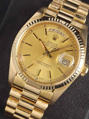 Rolex Day Date President 18k gold