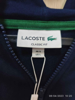 Authentic Lacoste Hoodie Classic