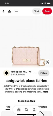 Kate Spade Sedgewick Place Fairlee