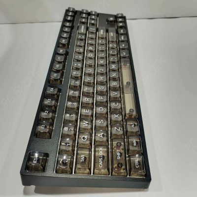 DARK ALIEN K87 TRANSPARENT MECHANICAL KEYBOARD BLACK