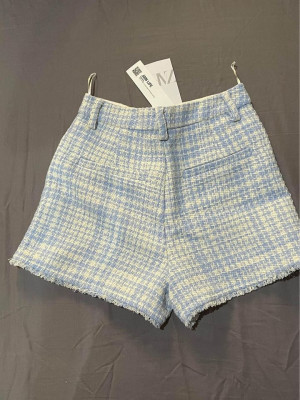ZARA Textured Shorts