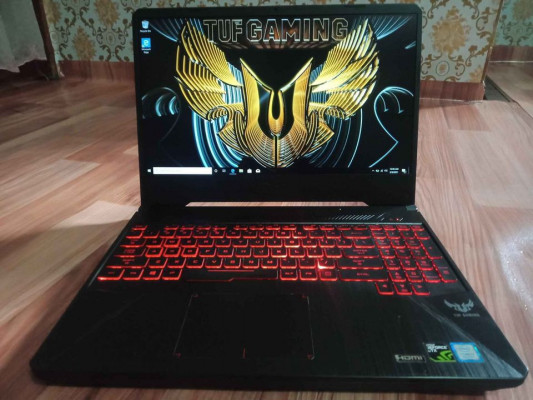 ASUS TUF GAMING FX505GE i7-8th GEN 8GB 512SSD+ 1TERRA NVIDIA GEFORCE GTX 1050 ti