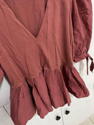 Zara Puff Blouse