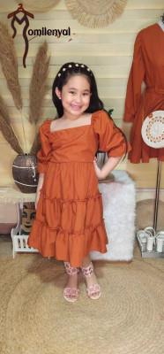 Kids OOTD dress adjustable size