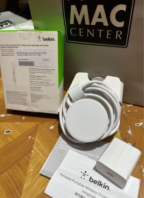 Belkin Magnetic Portable Wireless Charger Pad (Magsafe)