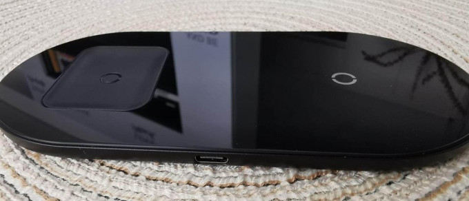 Baseus Black Simple 2in1 Wireless Charger