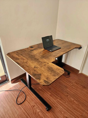 L-shaped Ergonomic Standing Desk 59 inches